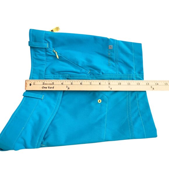 Sperry Top-Sider Tech Shorts Women S Blue NWT Cordura Outdoor Hiking Boating - Picture 11 of 12